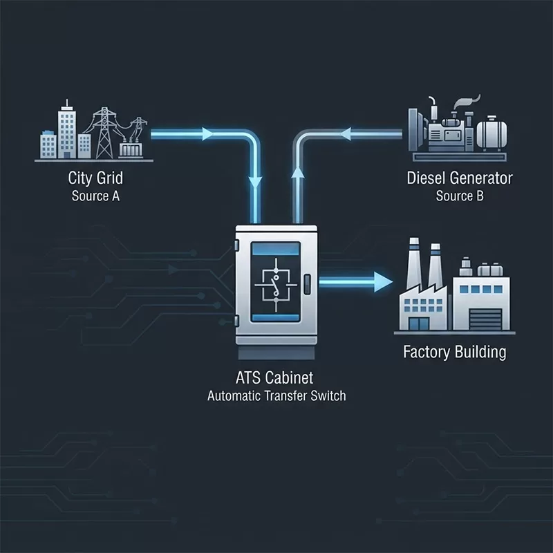 Automatic Transfer Switch (ATS) Cabinet2